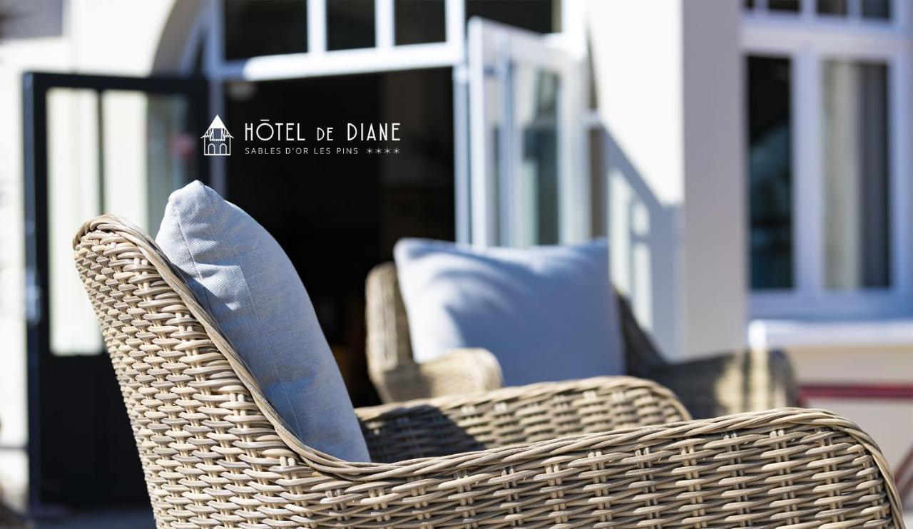 Hotel De Diane Sables-dʼOr-les-Pins Exterior foto