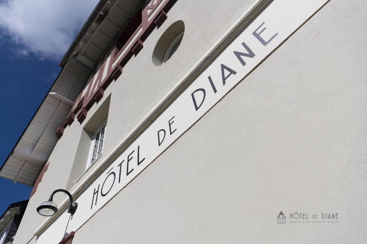Hotel De Diane Sables-dʼOr-les-Pins Exterior foto