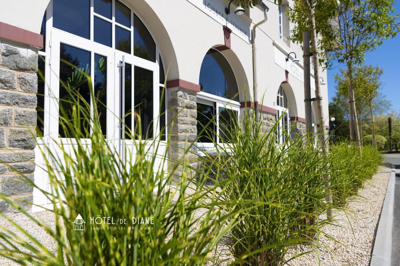 Hotel De Diane Sables-dʼOr-les-Pins Exterior foto
