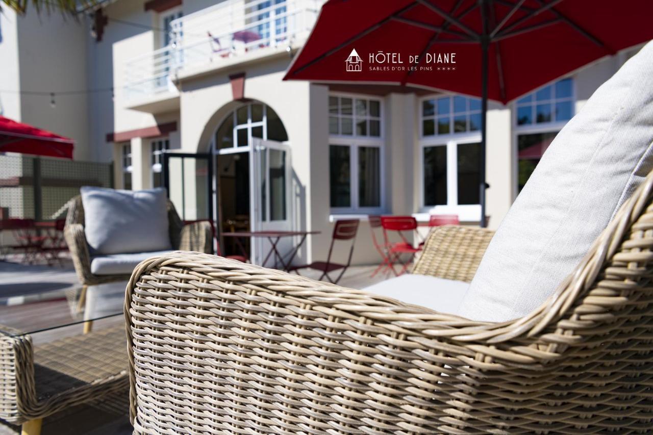 Hotel De Diane Sables-dʼOr-les-Pins Exterior foto