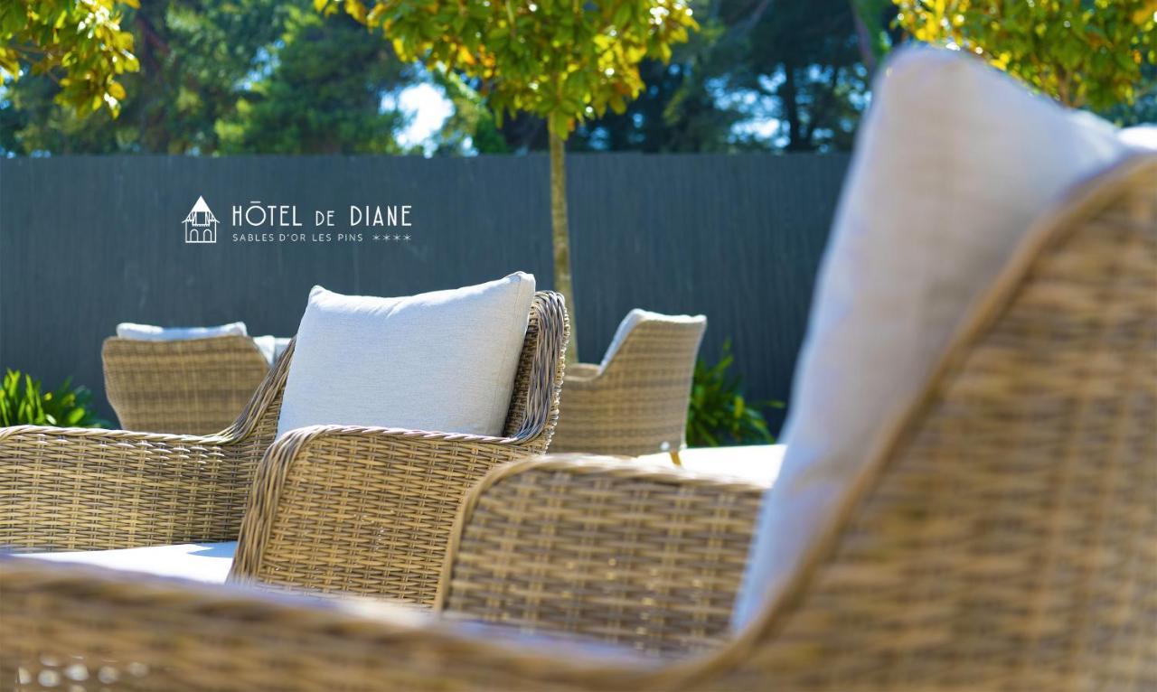 Hotel De Diane Sables-dʼOr-les-Pins Exterior foto