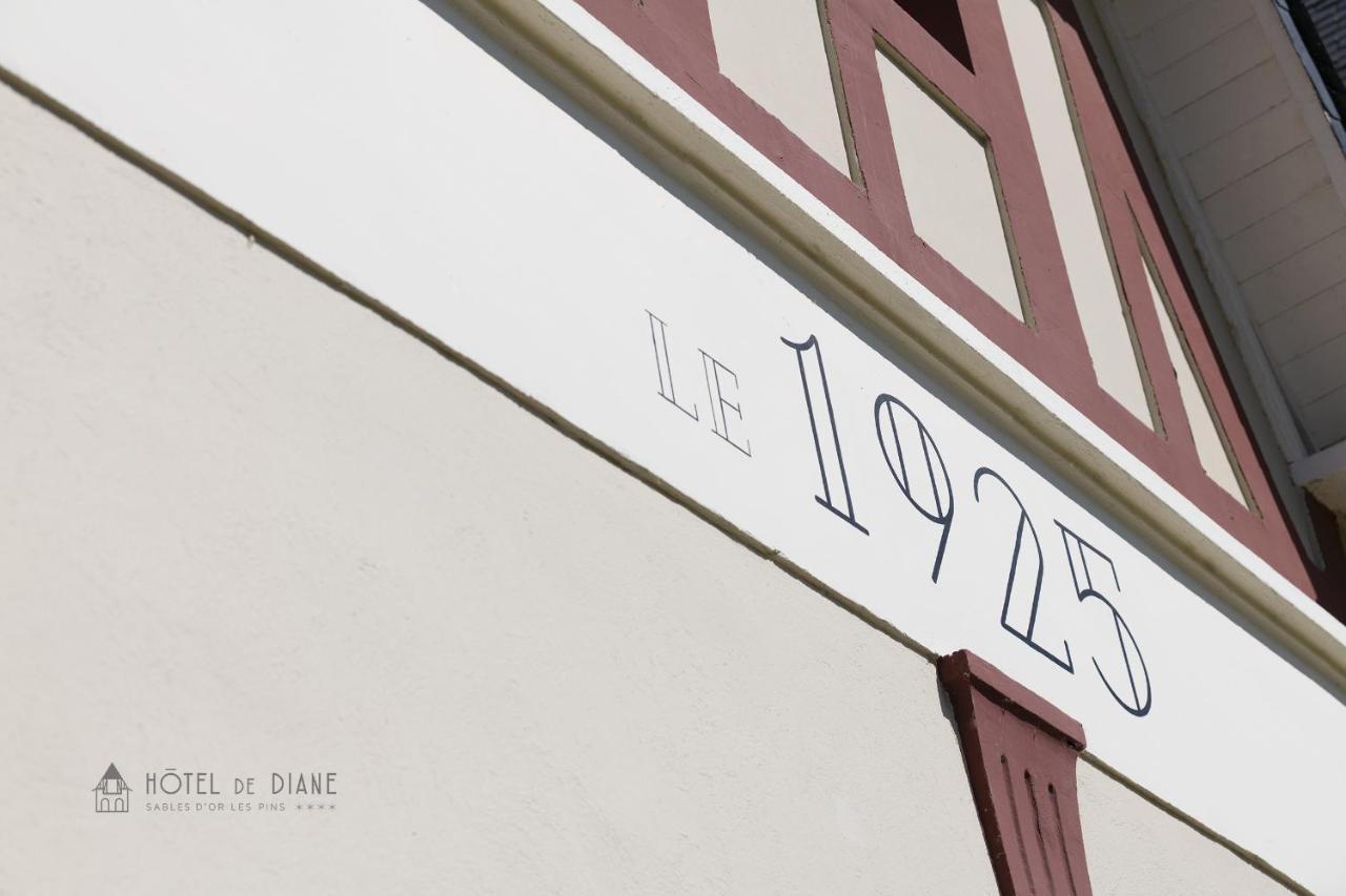 Hotel De Diane Sables-dʼOr-les-Pins Exterior foto