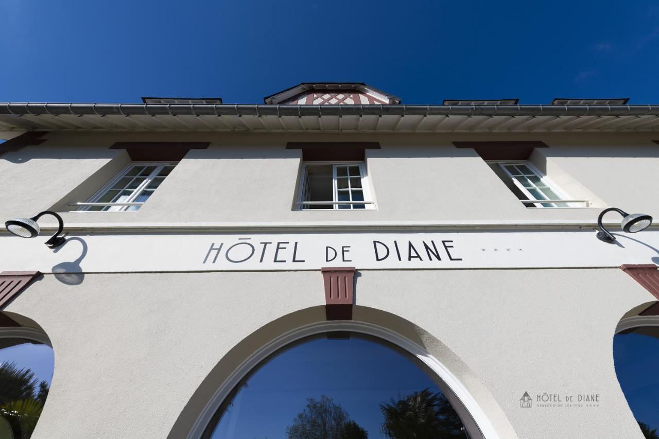 Hotel De Diane Sables-dʼOr-les-Pins Exterior foto