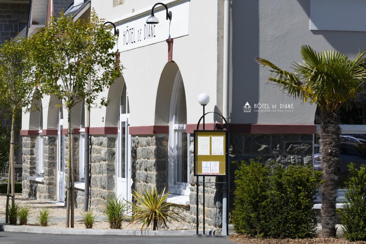 Hotel De Diane Sables-dʼOr-les-Pins Exterior foto