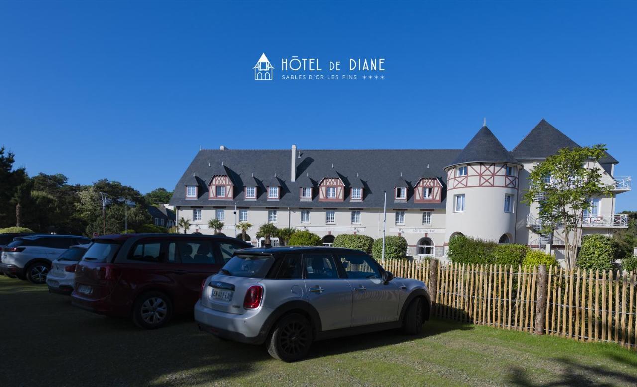 Hotel De Diane Sables-dʼOr-les-Pins Exterior foto